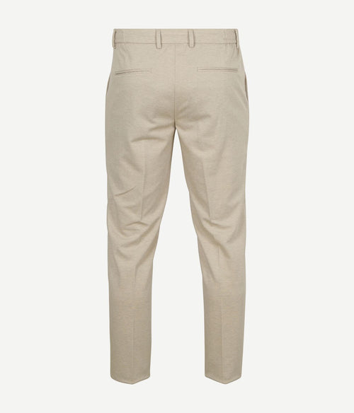Suitable dace jersey pantalon sand | Slim-fit