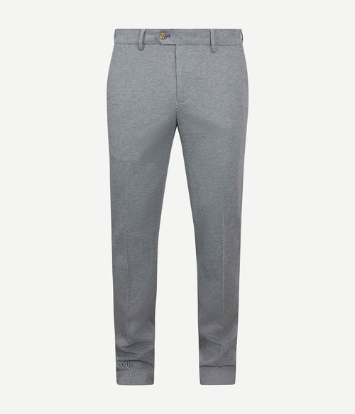 Das pantalon houndstooth donkerblauw