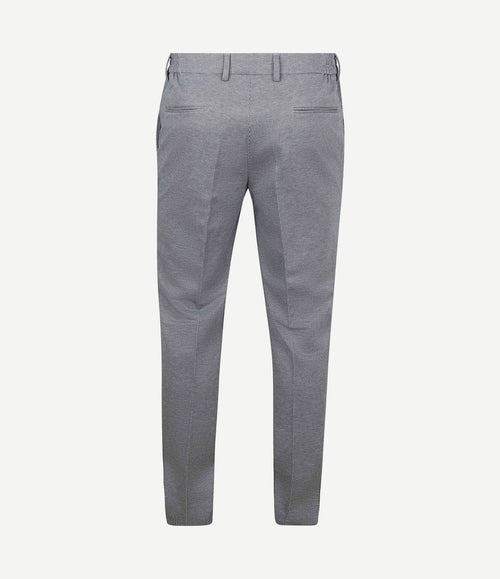 Das pantalon houndstooth donkerblauw