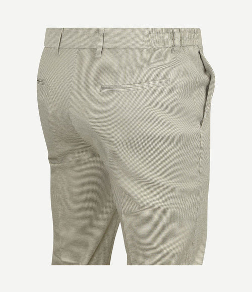 Das pantalon houndstooth olive