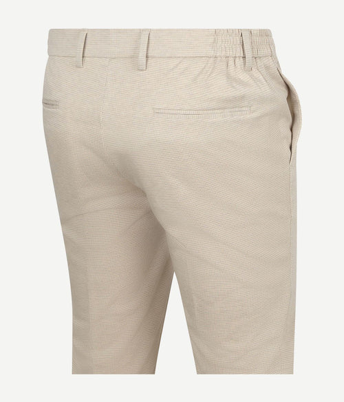 Das pantalon houndstooth sand