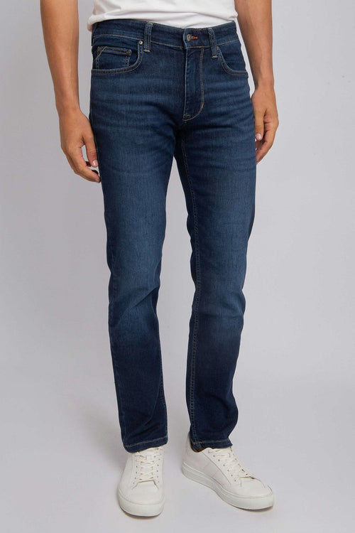 Suitable denm jeans donkerblauw