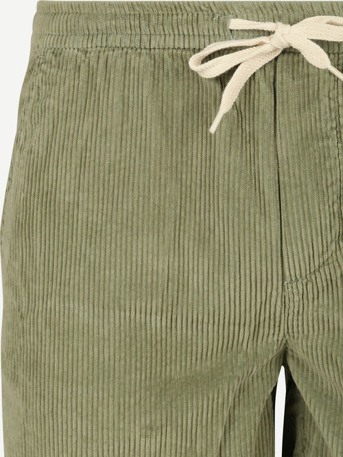 Detroit cord short groen