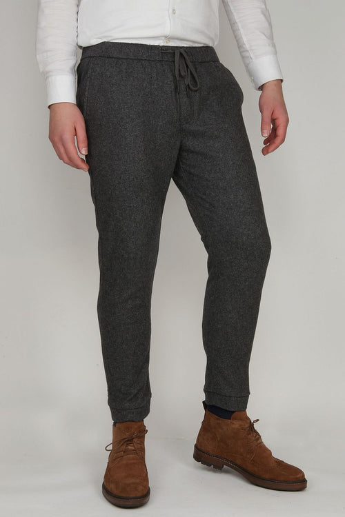 Suitable easky pantalon jersey antraciet