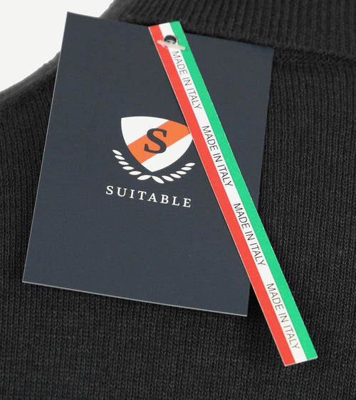 Suitable ecotec coltrui zwart | Slim-fit