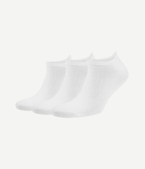 Enkelsokken (3-pack) wit