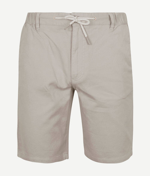 Suitable ferdi short greige | Slim-fit
