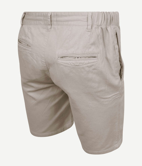 Suitable ferdi short greige | Slim-fit