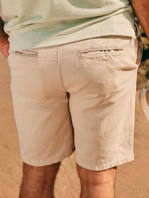 Suitable ferdinand short beige | Slim-fit