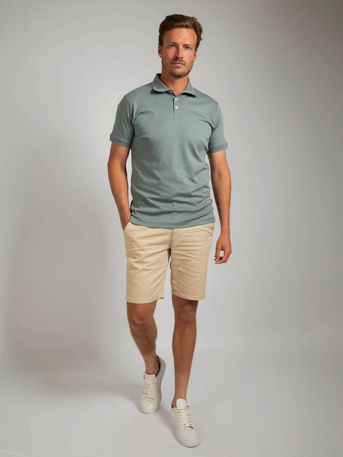 Suitable ferdinand short beige | Slim-fit