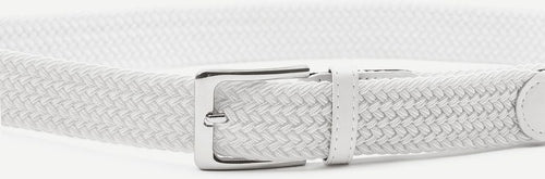 Suitable geweven riem wit