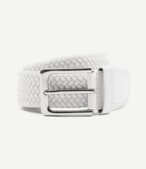 Geweven riem wit