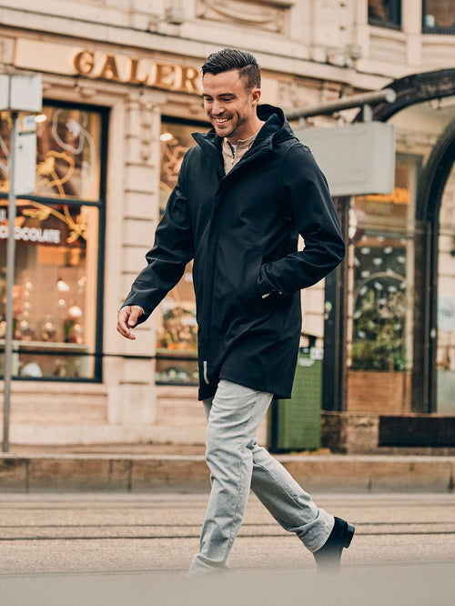 Jas softshell eleganto zwart
