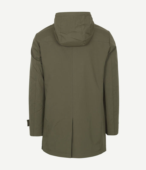 Suitable jas hood tech olijfgroen