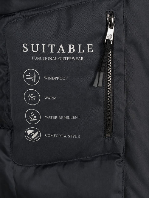 Jas snowtrack donkerblauw
