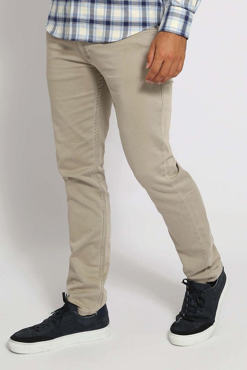 Suitable kant jeans beige
