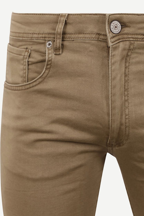 Suitable kant jeans khaki