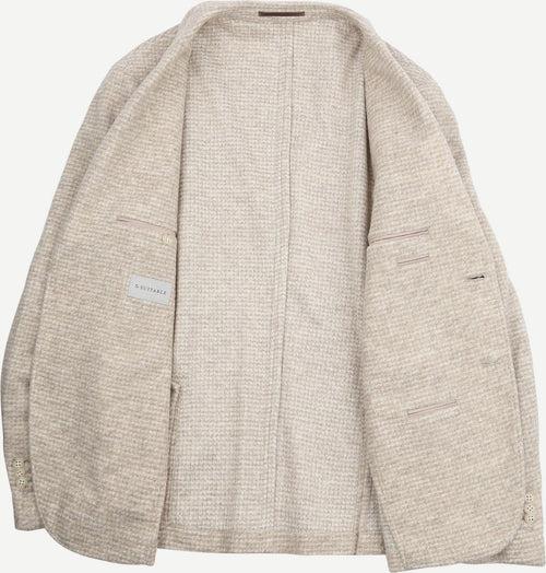 Suitable knitted colbert unlined beige