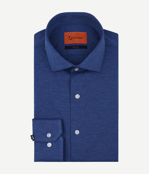 Knitted royal blauw