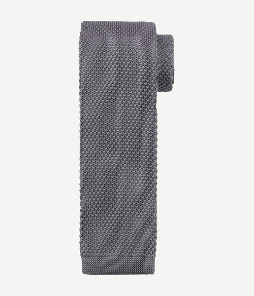 Suitable knitted stropdas grijs tk-02