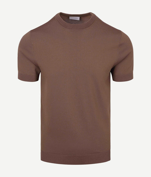 Knitted t-shirt wake tabacco