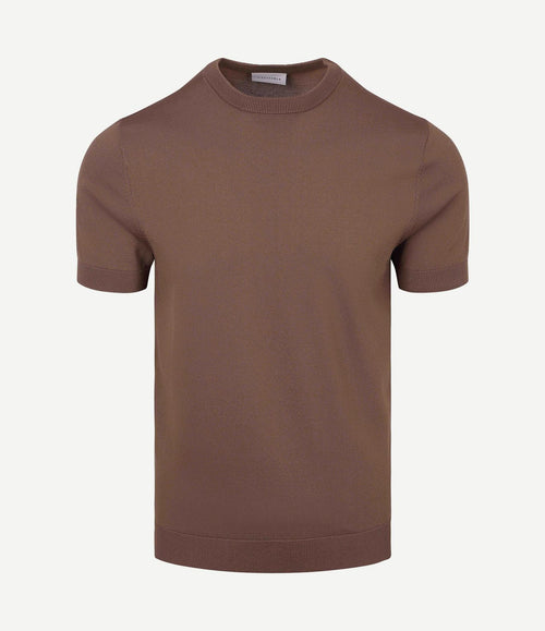 Knitted t-shirt wake tabacco