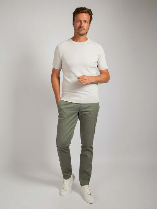 Suitable knitted t-shirt wap ecru