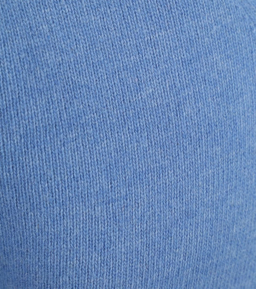 Suitable lamswol trui v-hals blauw | Regular-fit