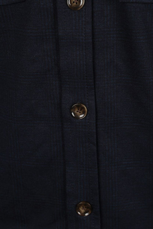 Suitable liv overshirt donkerblauw