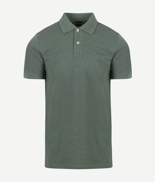Suitable mang poloshirt groen | Slim-fit