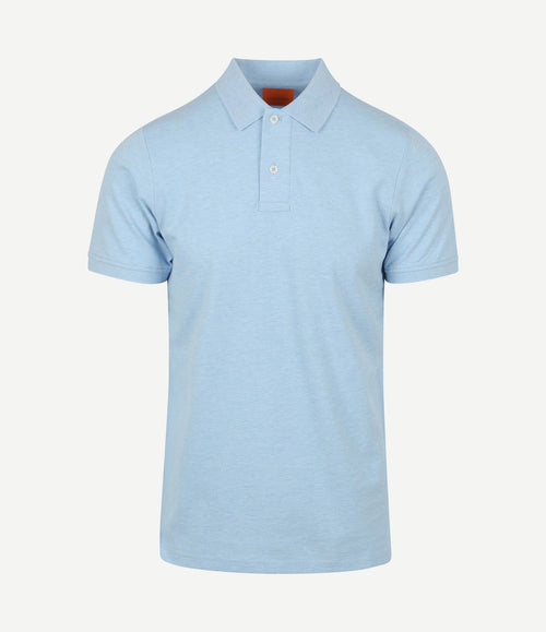 Mang poloshirt lichtblauw
