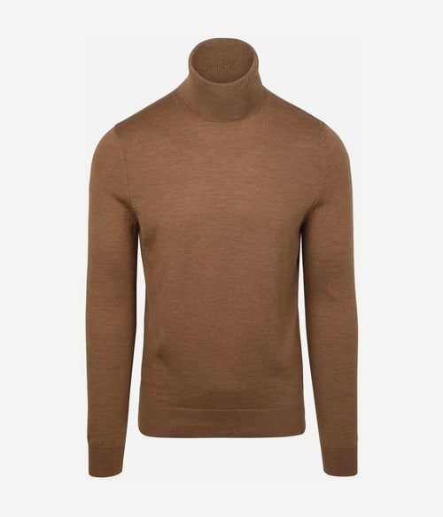 Suitable merino coltrui camel | Slim-fit