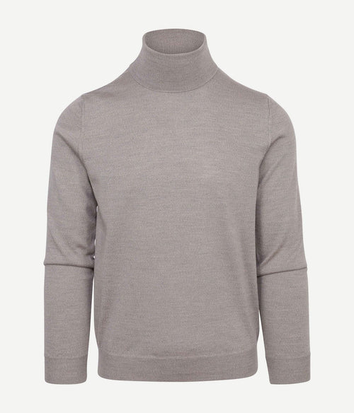 Suitable merino coltrui greige | Slim-fit