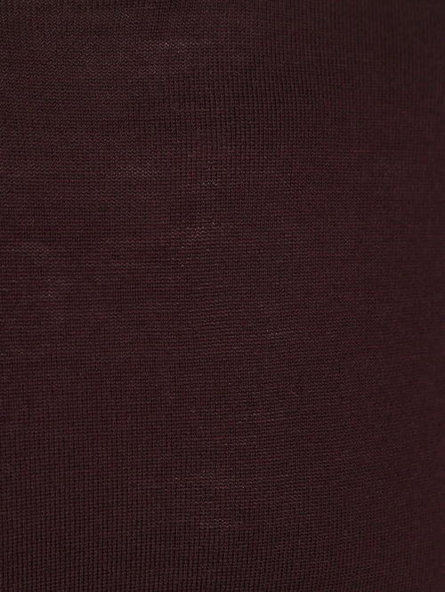 Merino pullover bordeaux