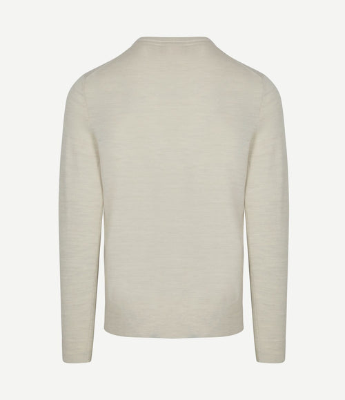 Merino pullover ecru