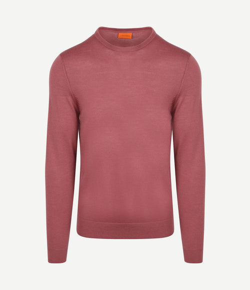 Merino pullover mauve
