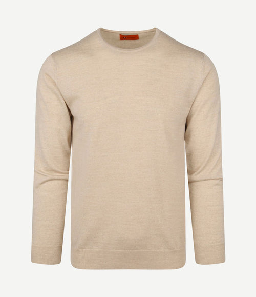 Merino pullover o beige