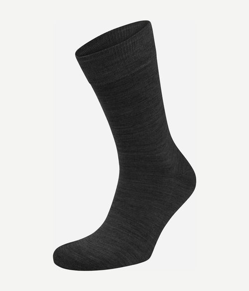 Suitable merino sokken antraciet (2-pack)