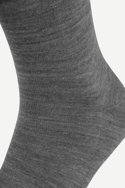 Merino sokken grijs (2-pack)