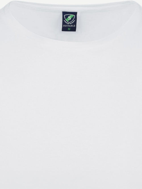 Obambo t-shirt ronde hals wit (2-pack)
