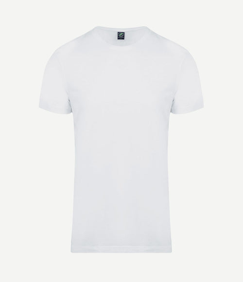 Obambo t-shirt ronde hals wit (2-pack)