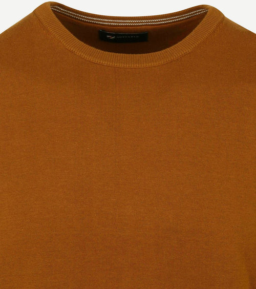 Suitable oini pullover o-hals okergeel