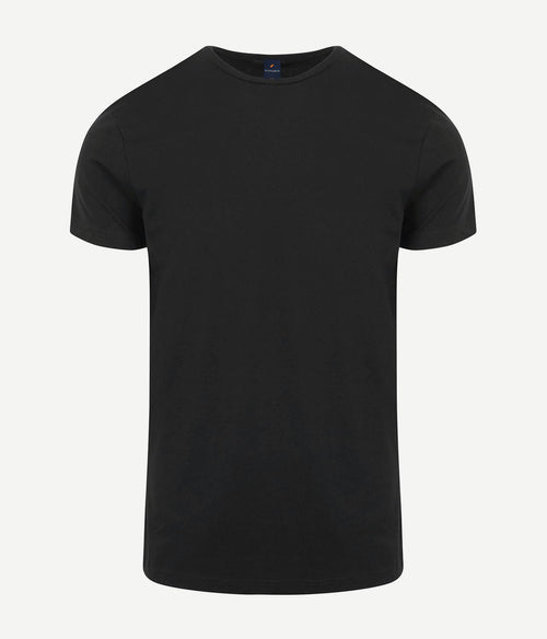 Ota t-shirt o-hals zwart (2-pack)