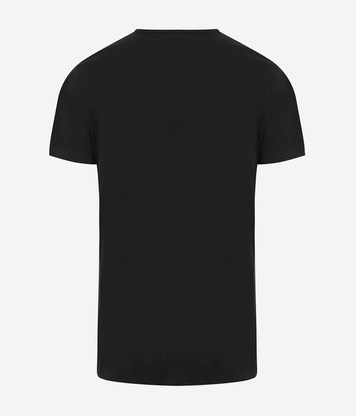 Ota t-shirt o-hals zwart (2-pack)