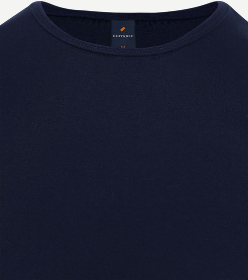 Ota t-shirt ronde hals donkerblauw (2-pack)