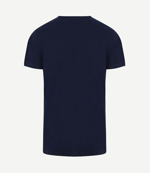 Ota t-shirt ronde hals donkerblauw (2-pack)