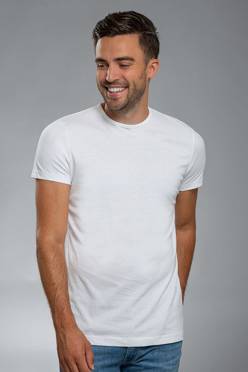 Suitable Ota t-shirt ronde hals wit (2-pack)
