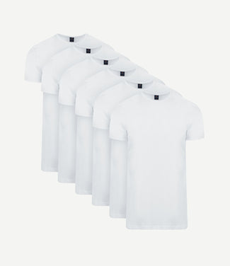 Ota t-shirt ronde hals wit (6-pack)