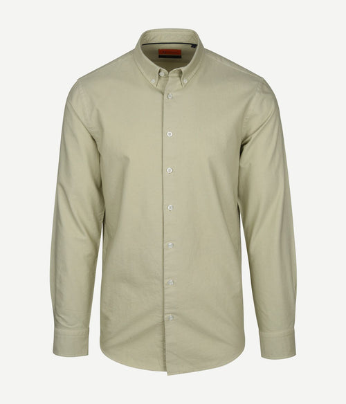 Suitable overhemd bd Oxford lichtgroen | Slim-fit