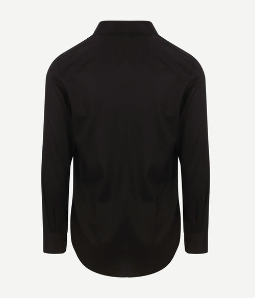 Suitable overhemd zwart | Slim-fit